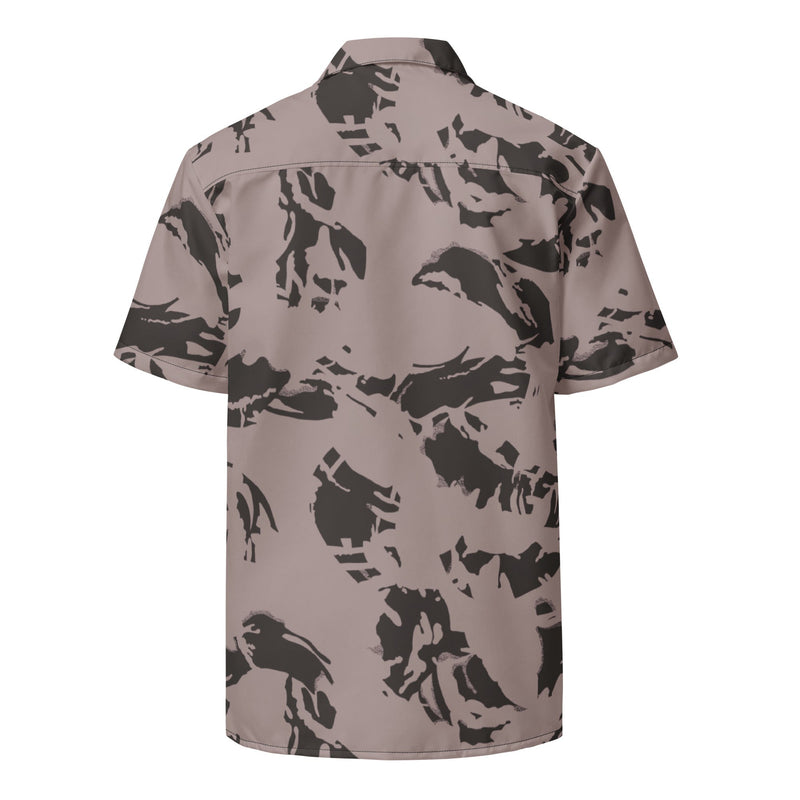 DPM South African Special Police CAMO Unisex Short-Sleeve Button Shirt - Button-Up
