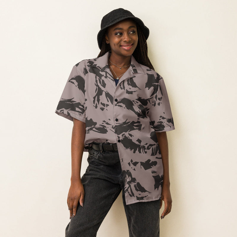 DPM South African Special Police CAMO Unisex Short-Sleeve Button Shirt - Button-Up