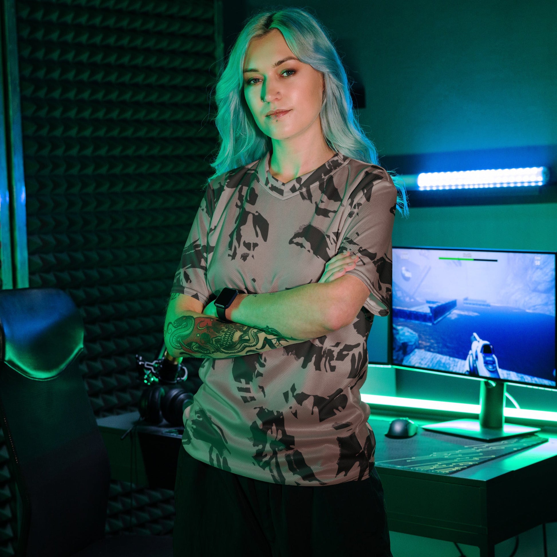 South African DPM Special Police CAMO unisex sports jersey - Sports Jerseys