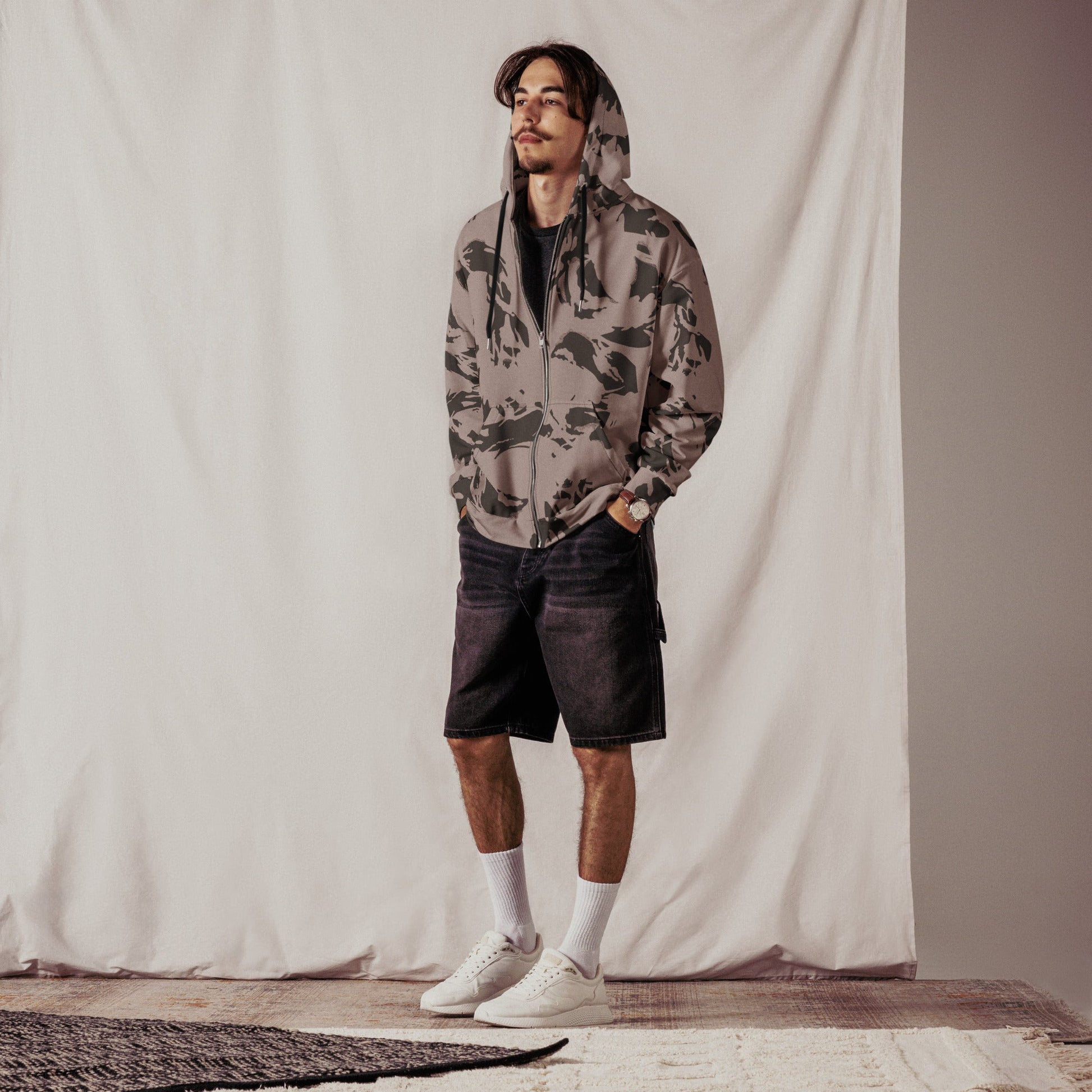 South African DPM Special Police CAMO Unisex zip hoodie - Zip Hoodies