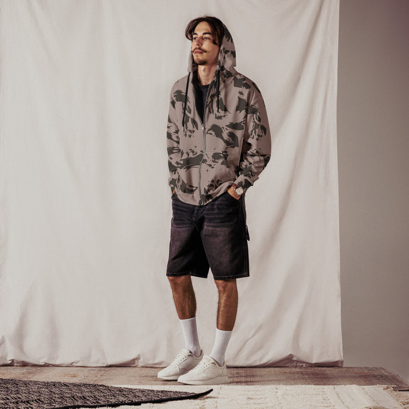 DPM South African Special Police CAMO Unisex Zip Hoodie