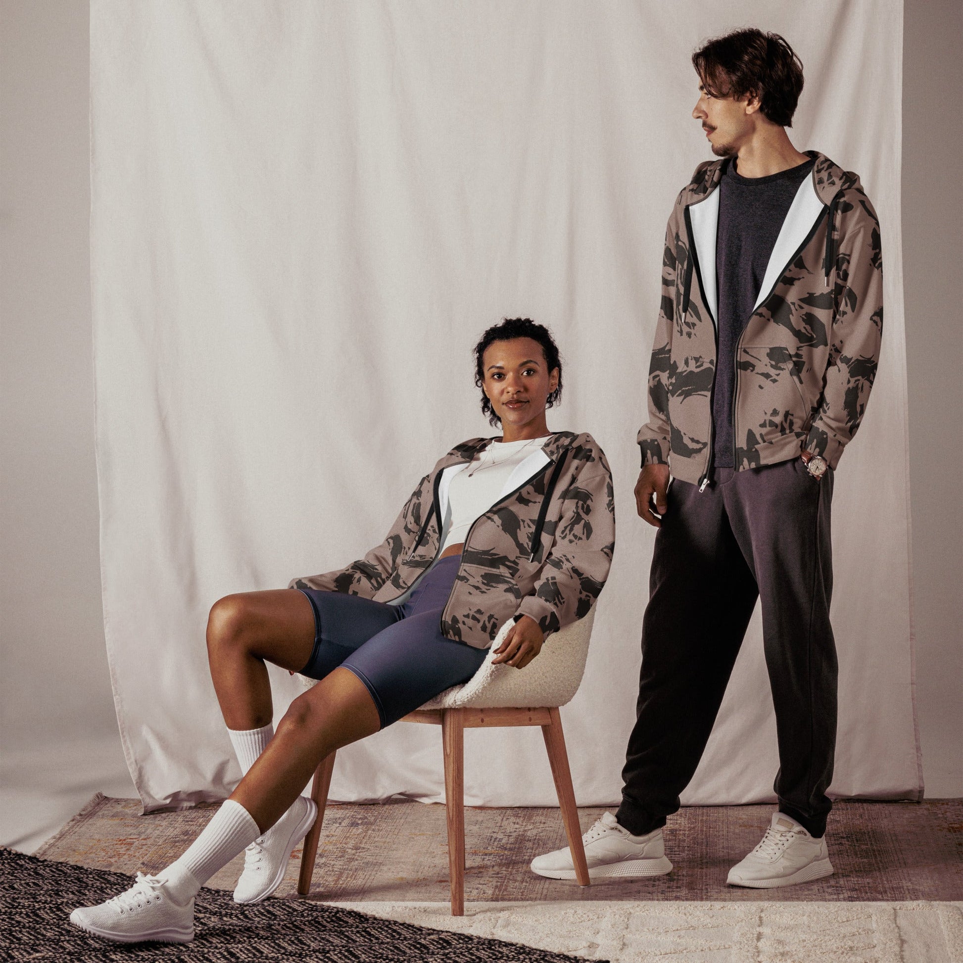 South African DPM Special Police CAMO Unisex zip hoodie - Zip Hoodies