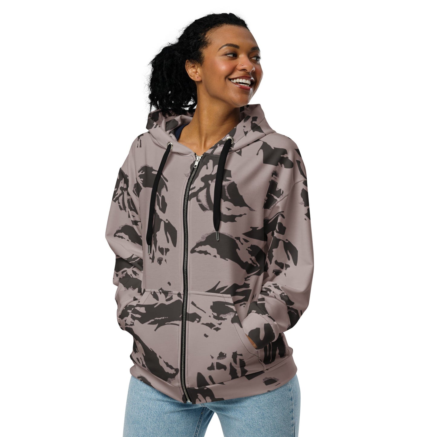 South African DPM Special Police CAMO Unisex zip hoodie - Zip Hoodies