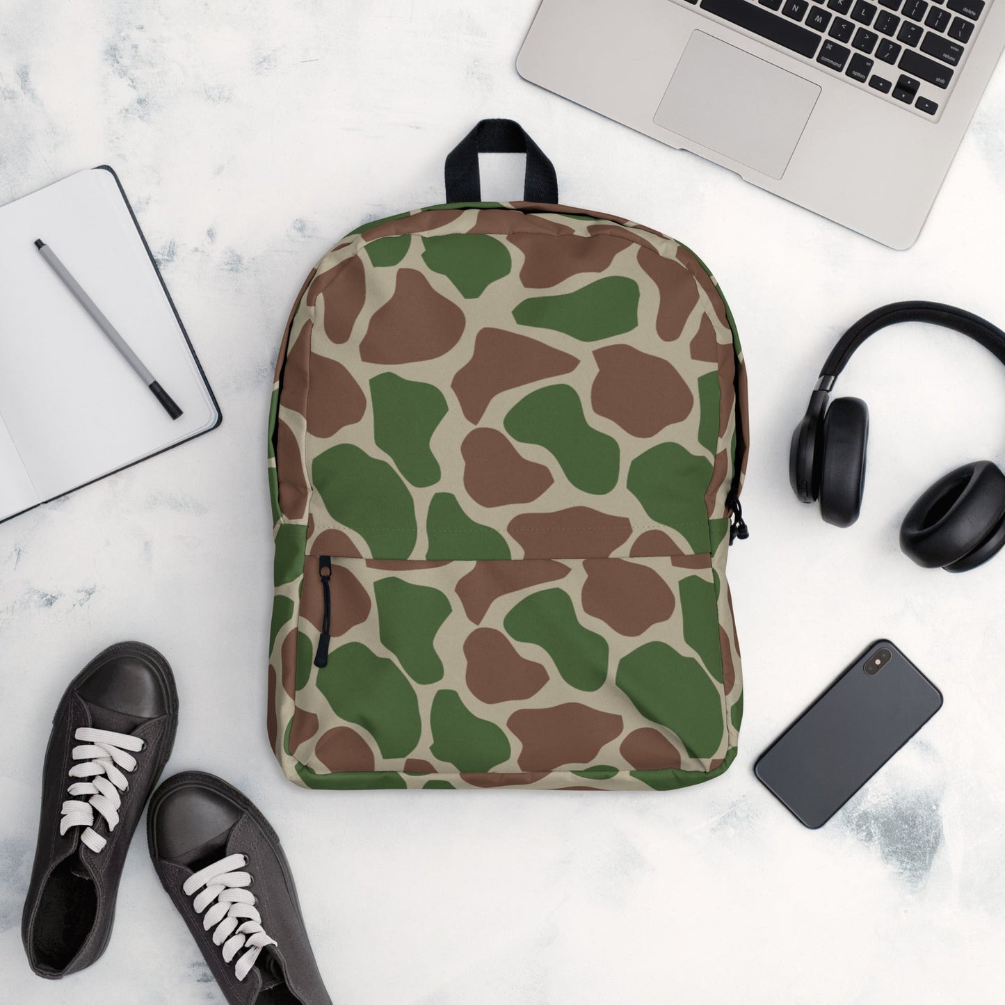 South African Kangwane Giraffe CAMO Backpack