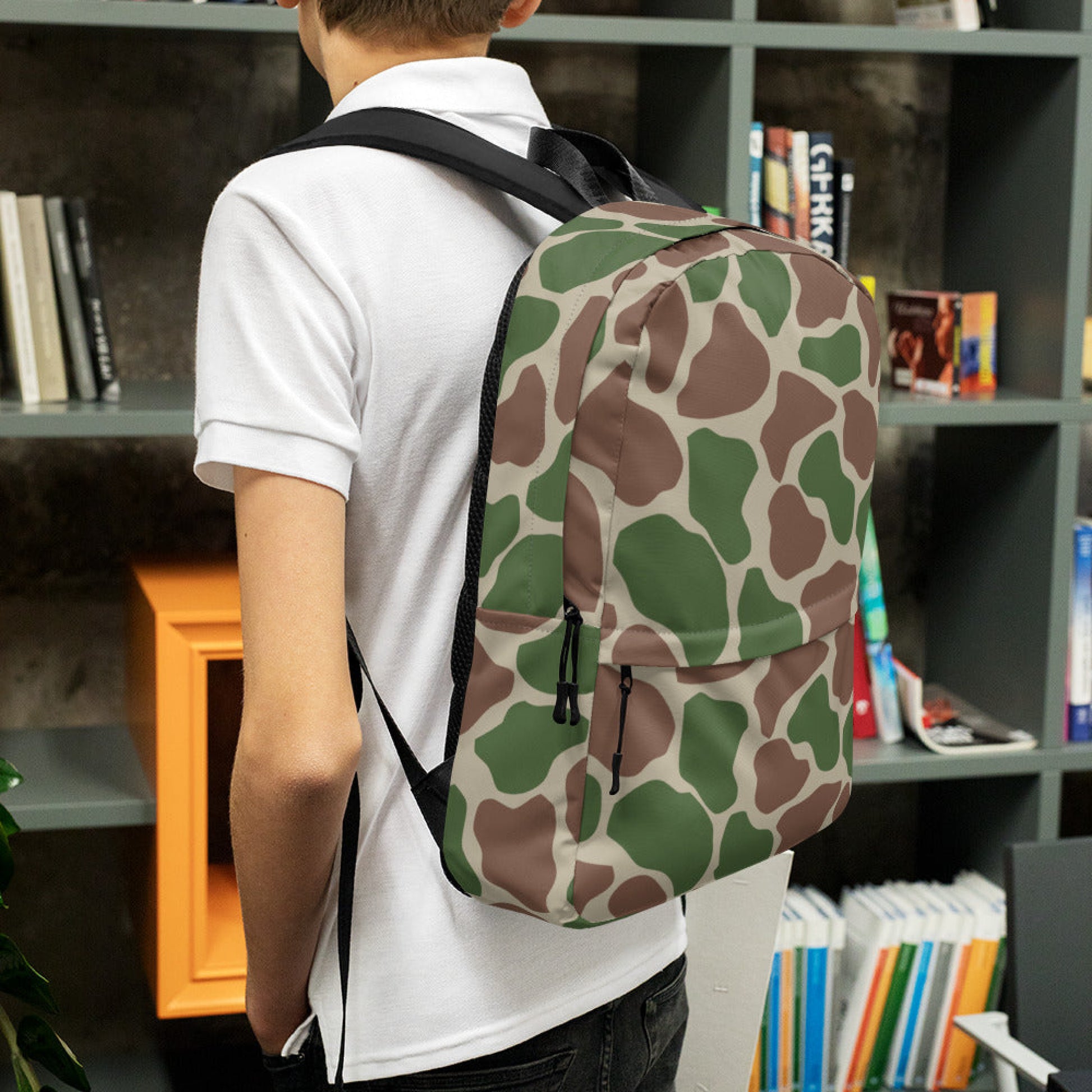 South African Kangwane Giraffe CAMO Backpack