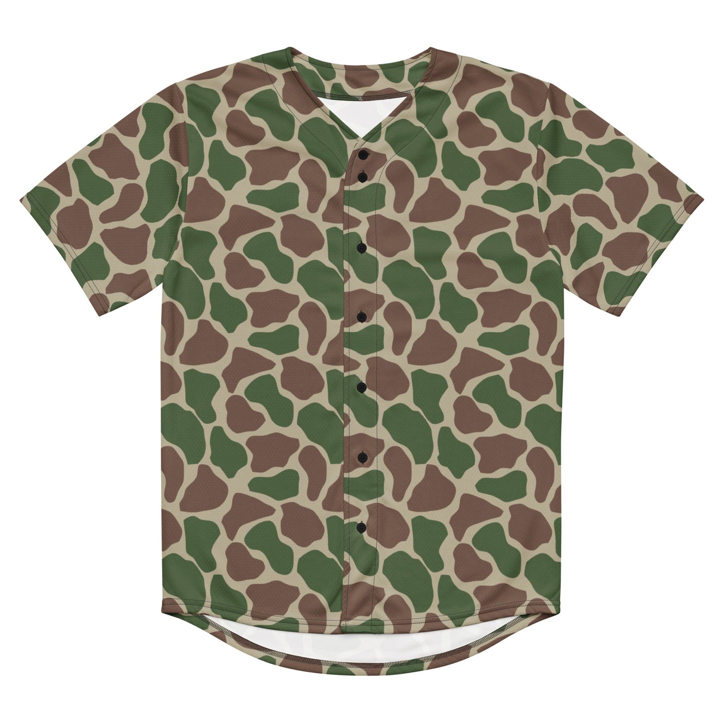 South African Kangwane Giraffe CAMO baseball jersey - Baseball Jerseys