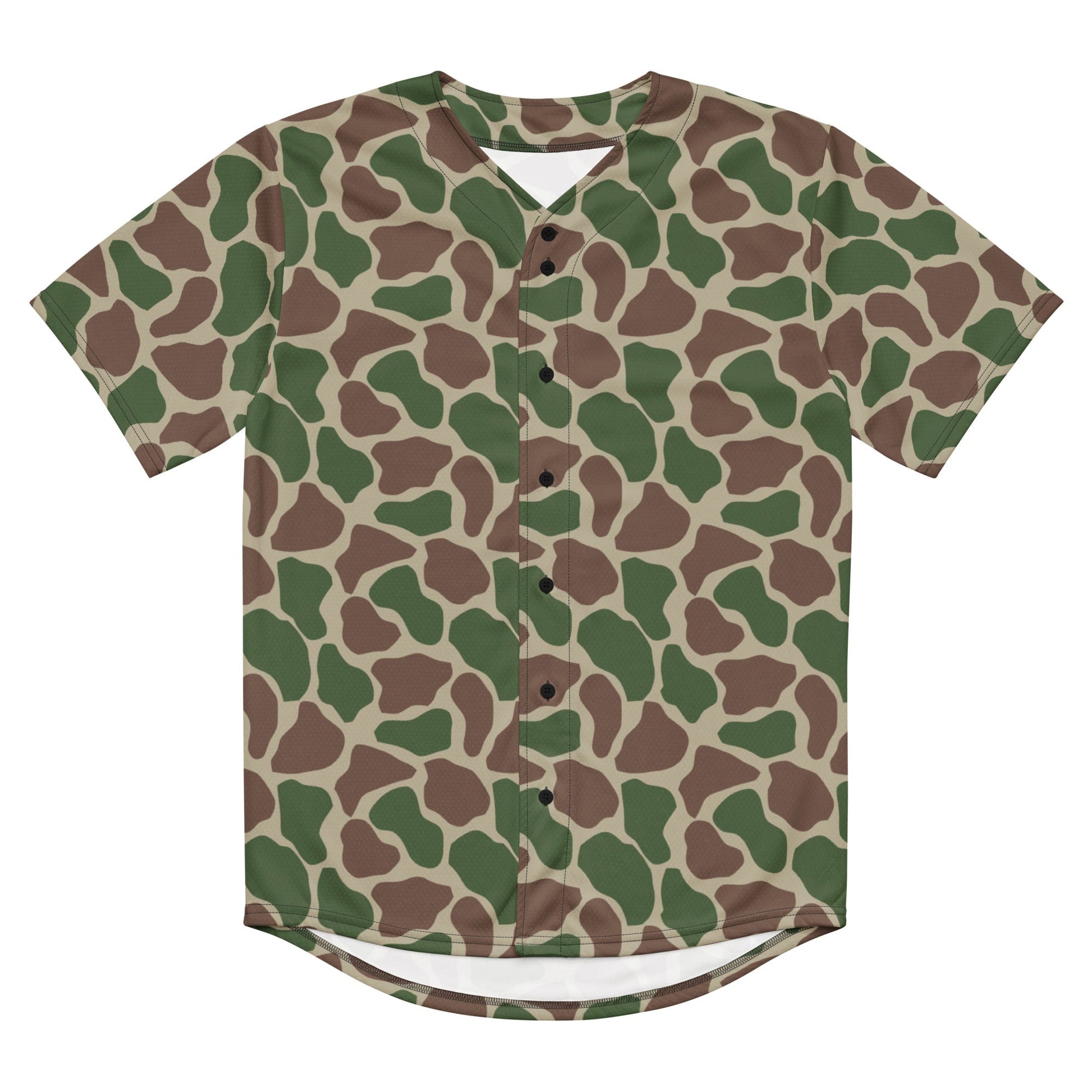 South African Kangwane Giraffe CAMO baseball jersey - Baseball Jerseys