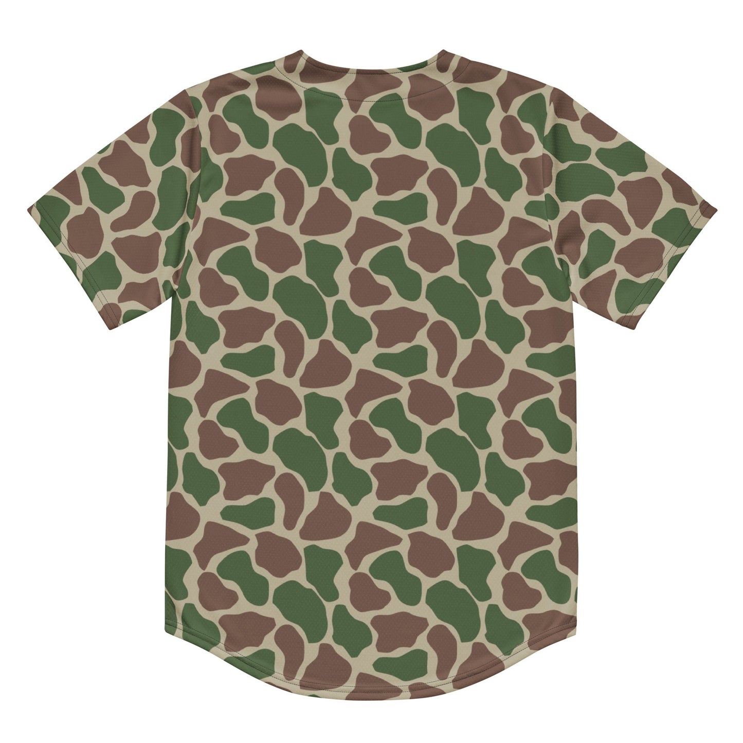 South African Kangwane Giraffe CAMO baseball jersey - Baseball Jerseys