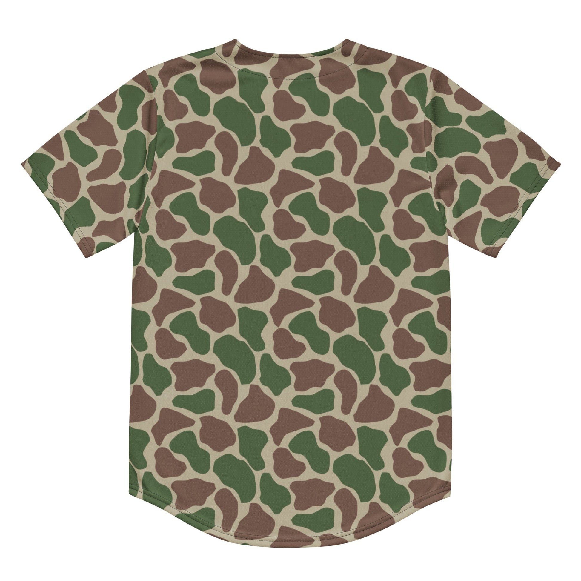South African Kangwane Giraffe CAMO baseball jersey - Baseball Jerseys