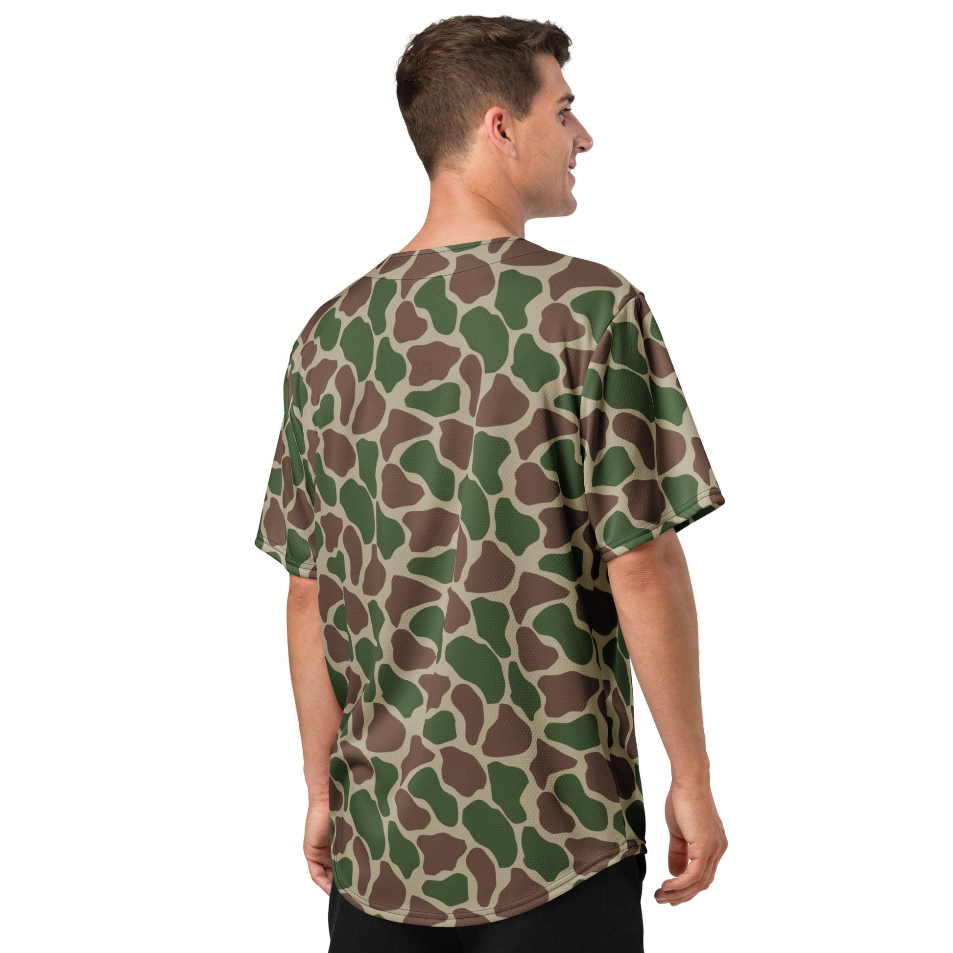 South African Kangwane Giraffe CAMO baseball jersey - Baseball Jerseys
