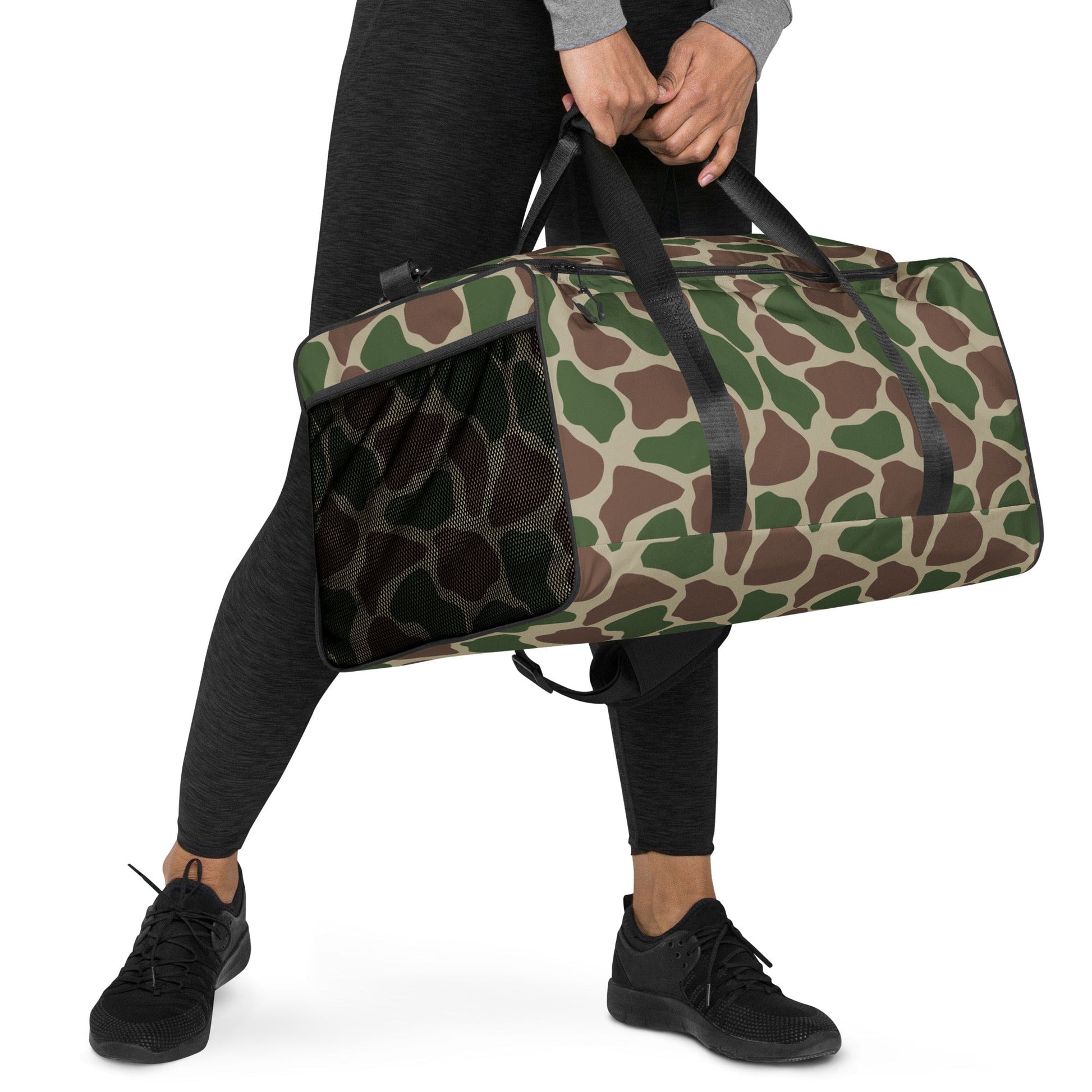 South African Kangwane Giraffe CAMO Duffle bag - Bags