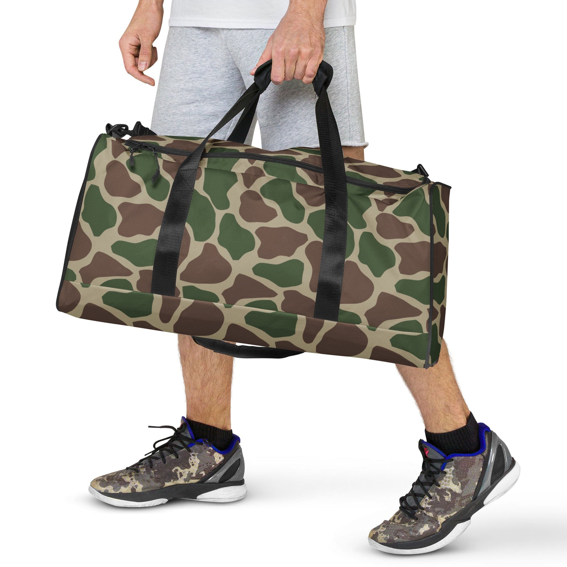 South African Kangwane Giraffe CAMO Duffle bag - Bags