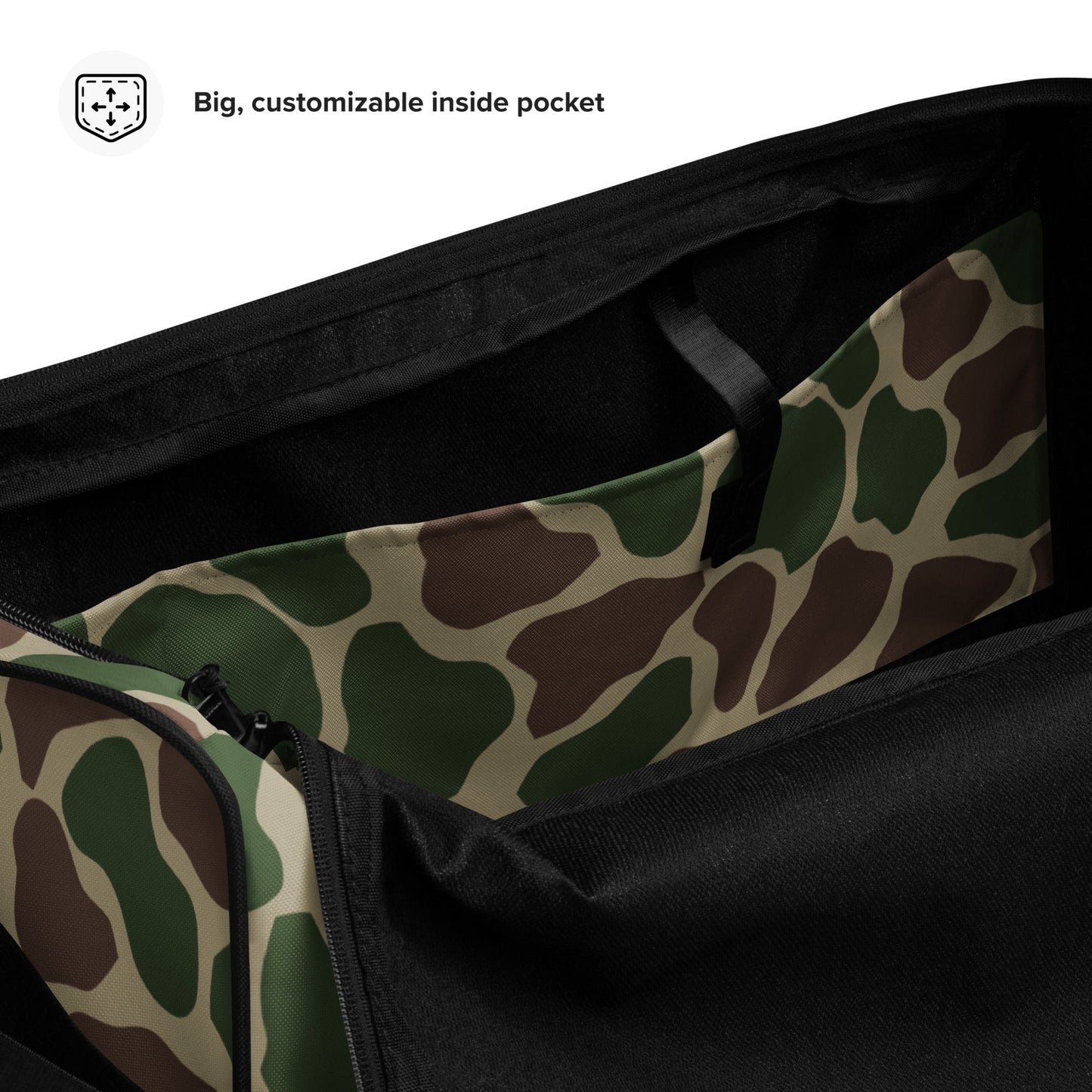 South African Kangwane Giraffe CAMO Duffle bag - Bags
