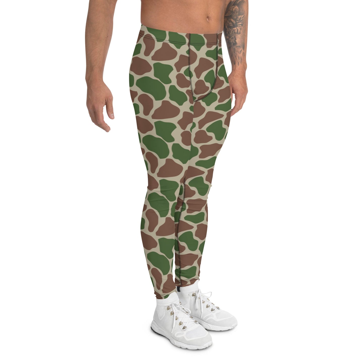 South African Kangwane Giraffe CAMO Mens Leggings