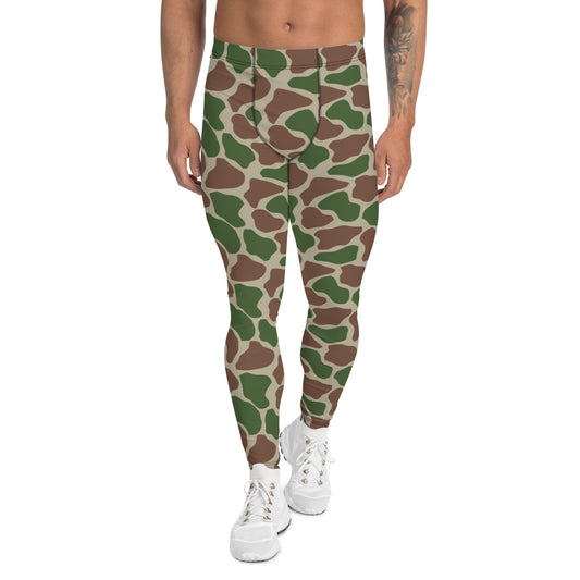 South African Kangwane Giraffe CAMO Mens Leggings - XS