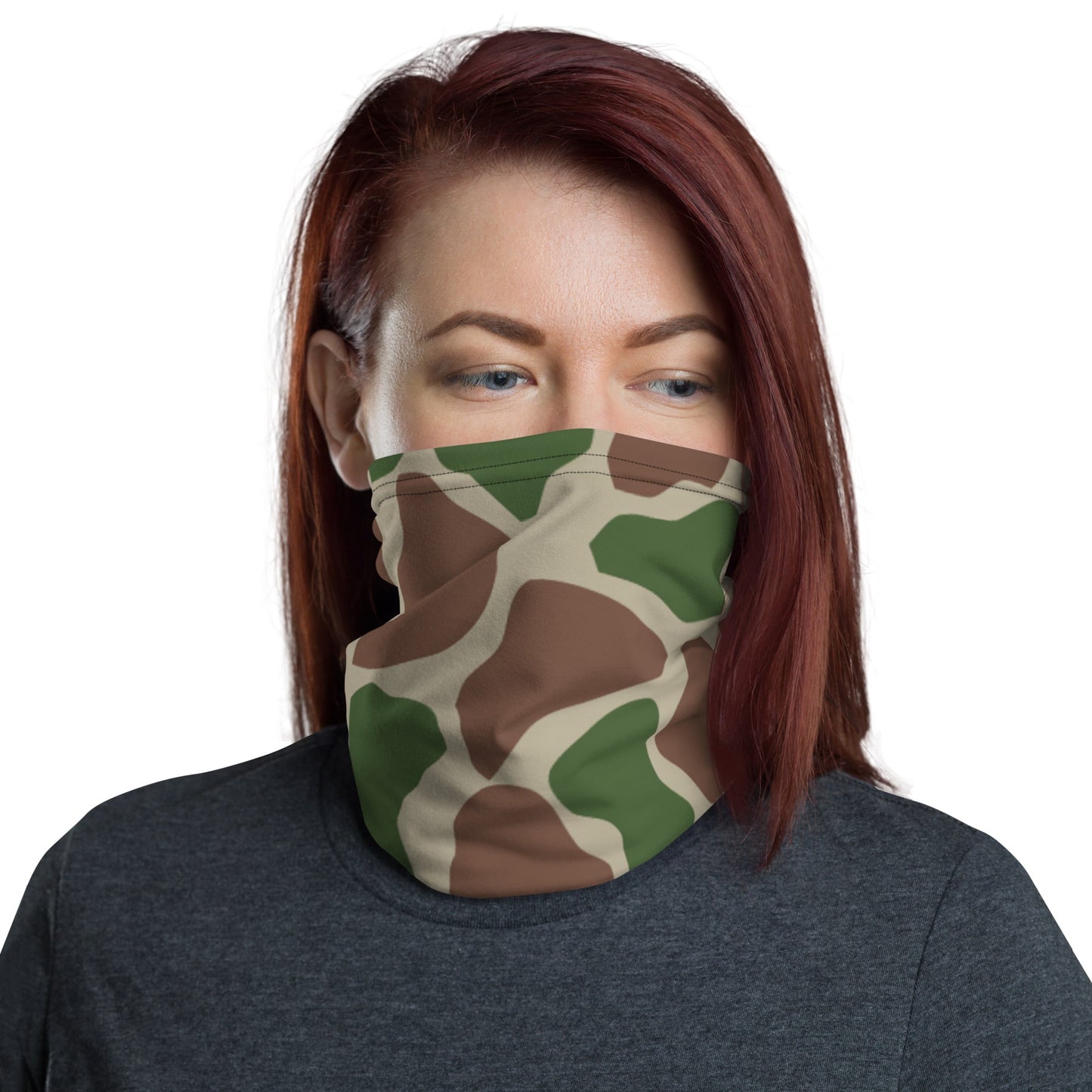 South African Kangwane Giraffe CAMO Neck Gaiter Gaiters