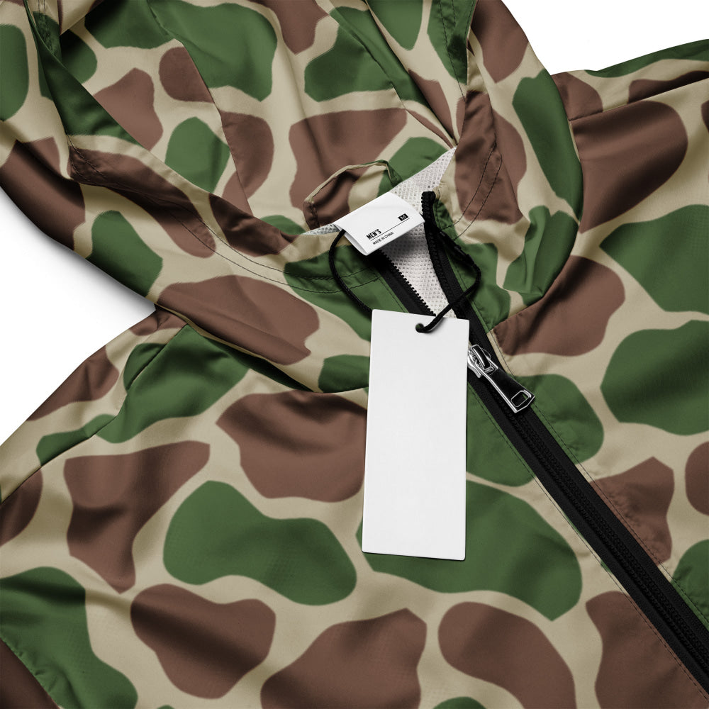 South African Kangwane Giraffe Police CAMO Men’s windbreaker - Mens Windbreaker