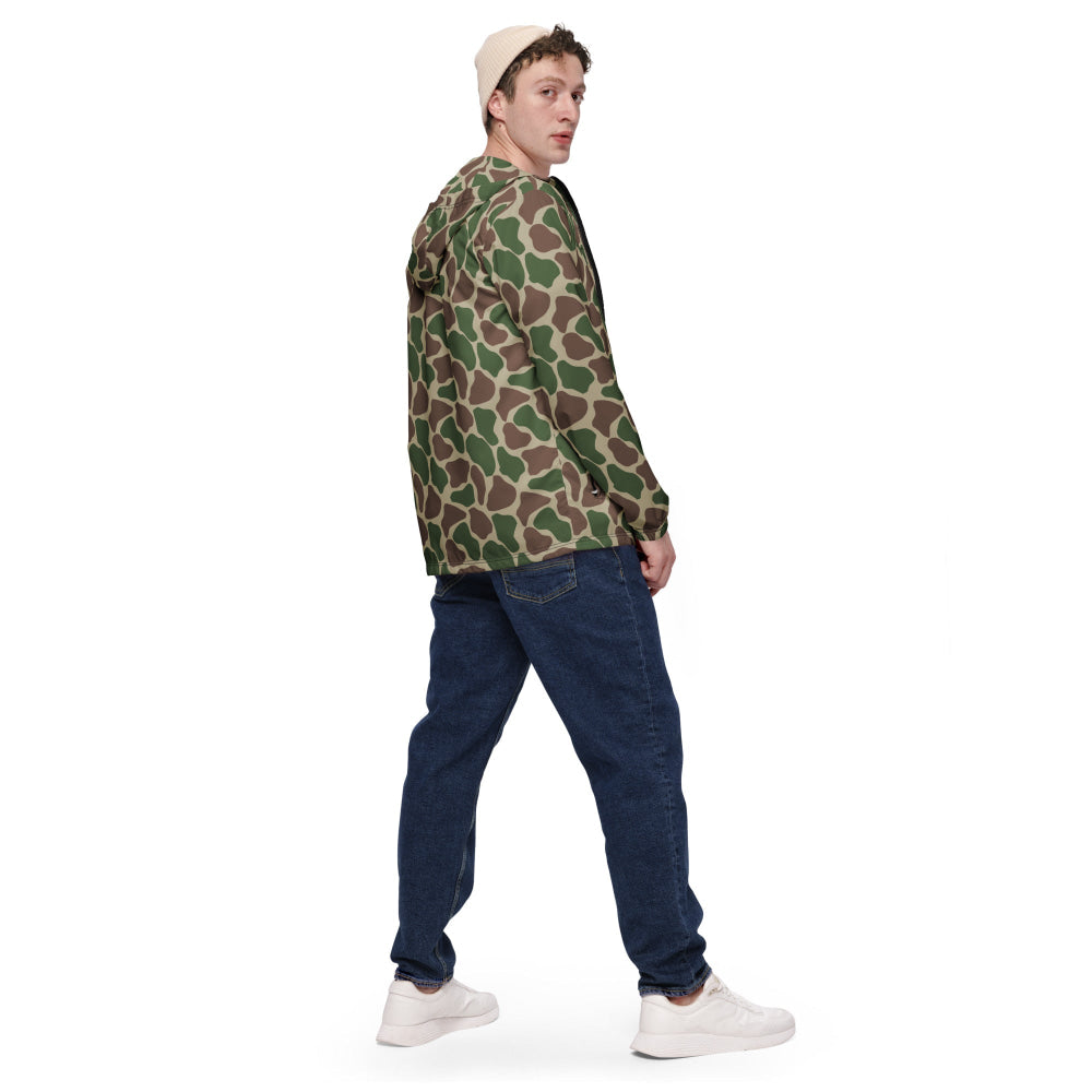 South African Kangwane Giraffe Police CAMO Men’s windbreaker - Mens Windbreaker