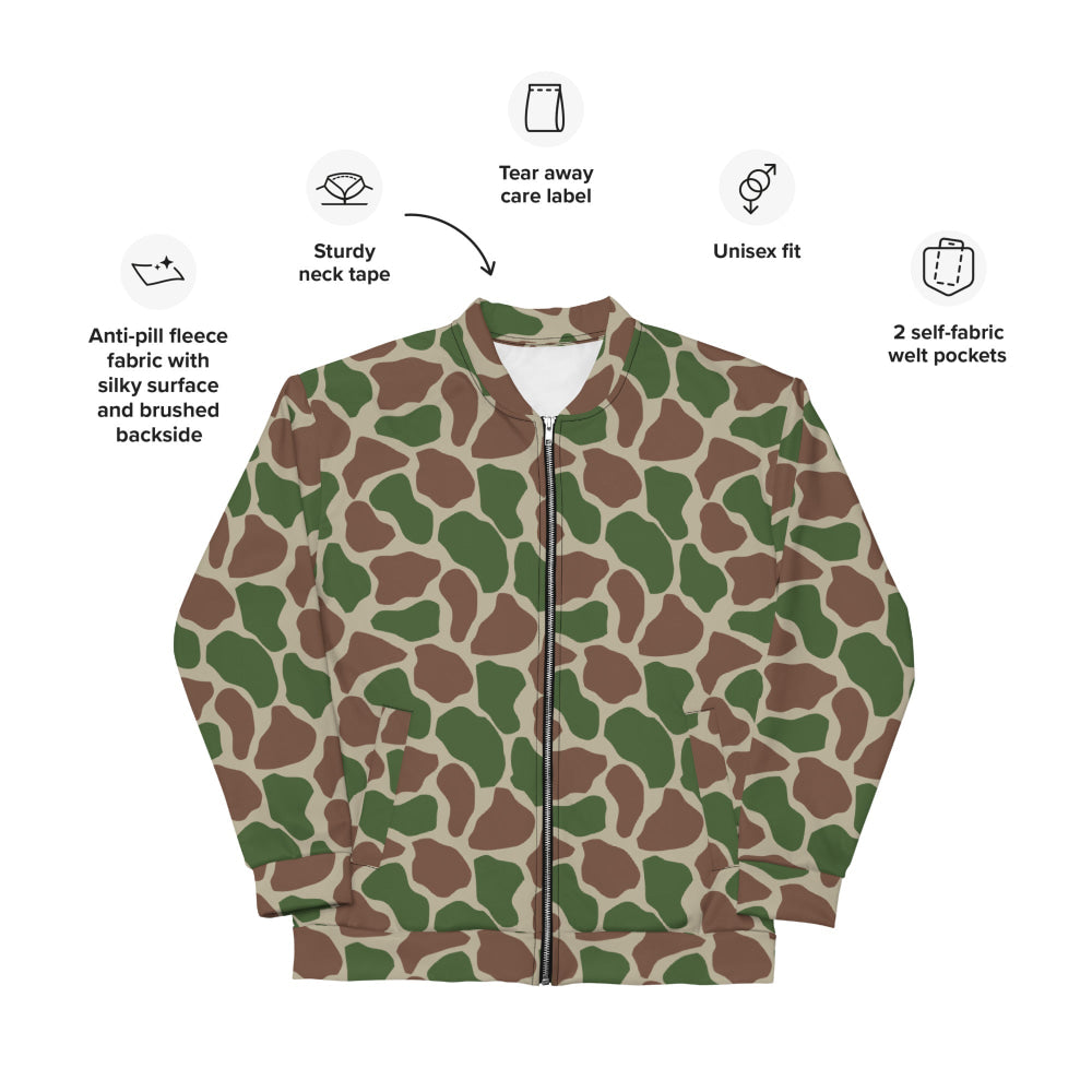 South African Kangwane Giraffe Police CAMO Unisex Bomber Jacket