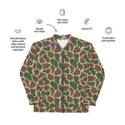 South African Kangwane Giraffe Police CAMO Unisex Bomber Jacket