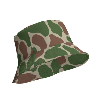 South African Kangwane Giraffe CAMO Reversible bucket hat - Bucket Hats