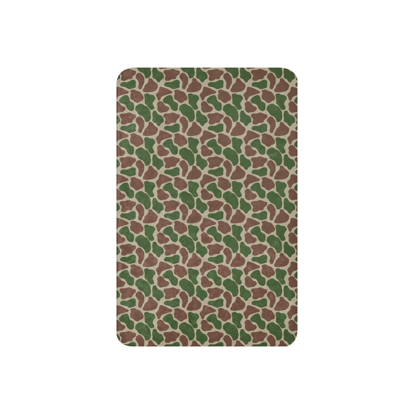 South African Kangwane Giraffe CAMO Sherpa blanket - Blankets