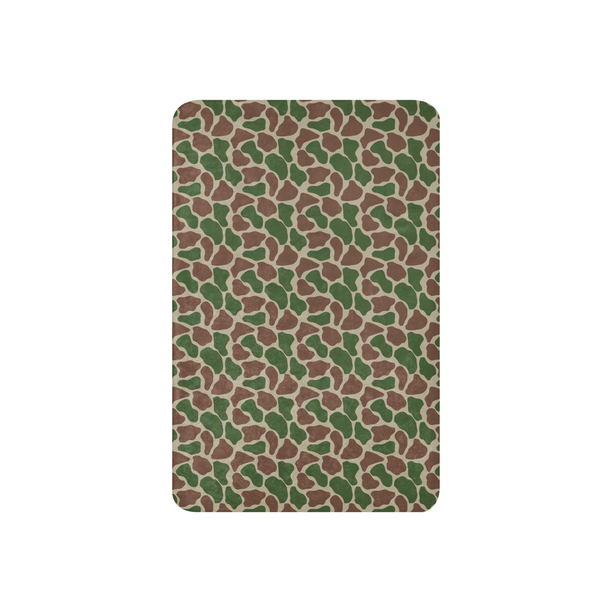 South African Kangwane Giraffe CAMO Sherpa blanket - Blankets