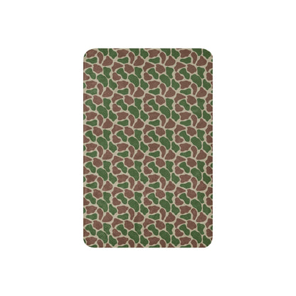 South African Kangwane Giraffe CAMO Sherpa blanket - Blankets