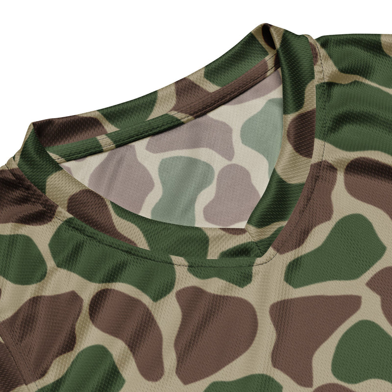 Giraffe Kangwane South African CAMO Unisex Basketball Jersey