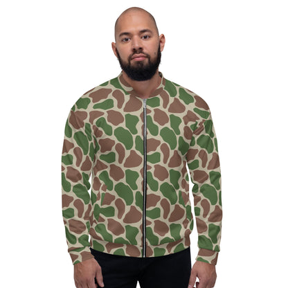 South African Kangwane Giraffe CAMO Unisex Bomber Jacket