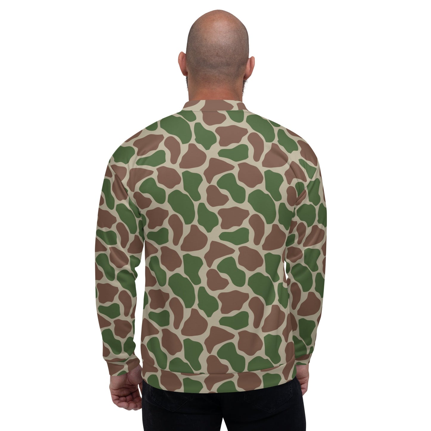 South African Kangwane Giraffe CAMO Unisex Bomber Jacket
