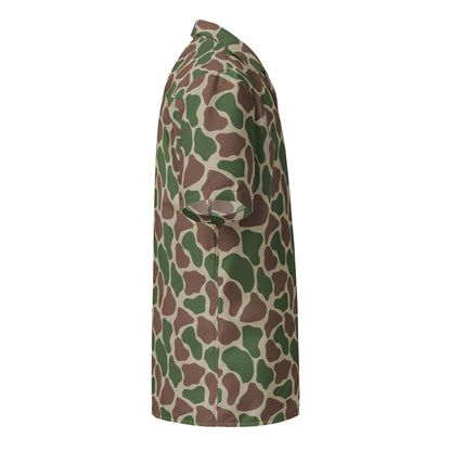 South African Kangwane Giraffe CAMO Unisex button shirt - Button Shirts