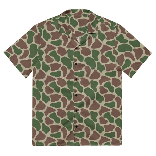 Giraffe Kangwane South African CAMO Unisex Short-Sleeve Button Shirt - 2XS - Button-Up