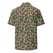 Giraffe Kangwane South African CAMO Unisex Short-Sleeve Button Shirt - Button-Up