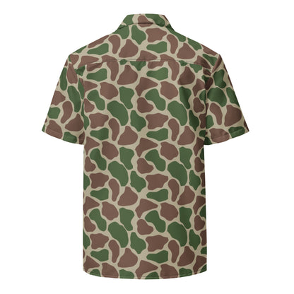South African Kangwane Giraffe CAMO Unisex button shirt - Button Shirts
