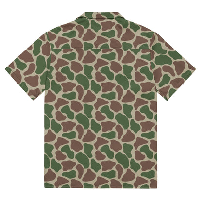 South African Kangwane Giraffe CAMO Unisex button shirt - Button Shirts