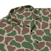 Giraffe Kangwane South African CAMO Unisex Short-Sleeve Button Shirt - Button-Up