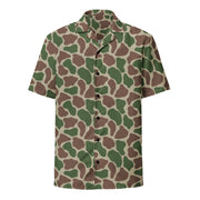 Giraffe Kangwane South African CAMO Unisex Short-Sleeve Button Shirt - Button-Up