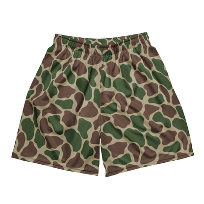 South African Kangwane Giraffe CAMO Unisex mesh shorts - 2XS - Mesh Shorts