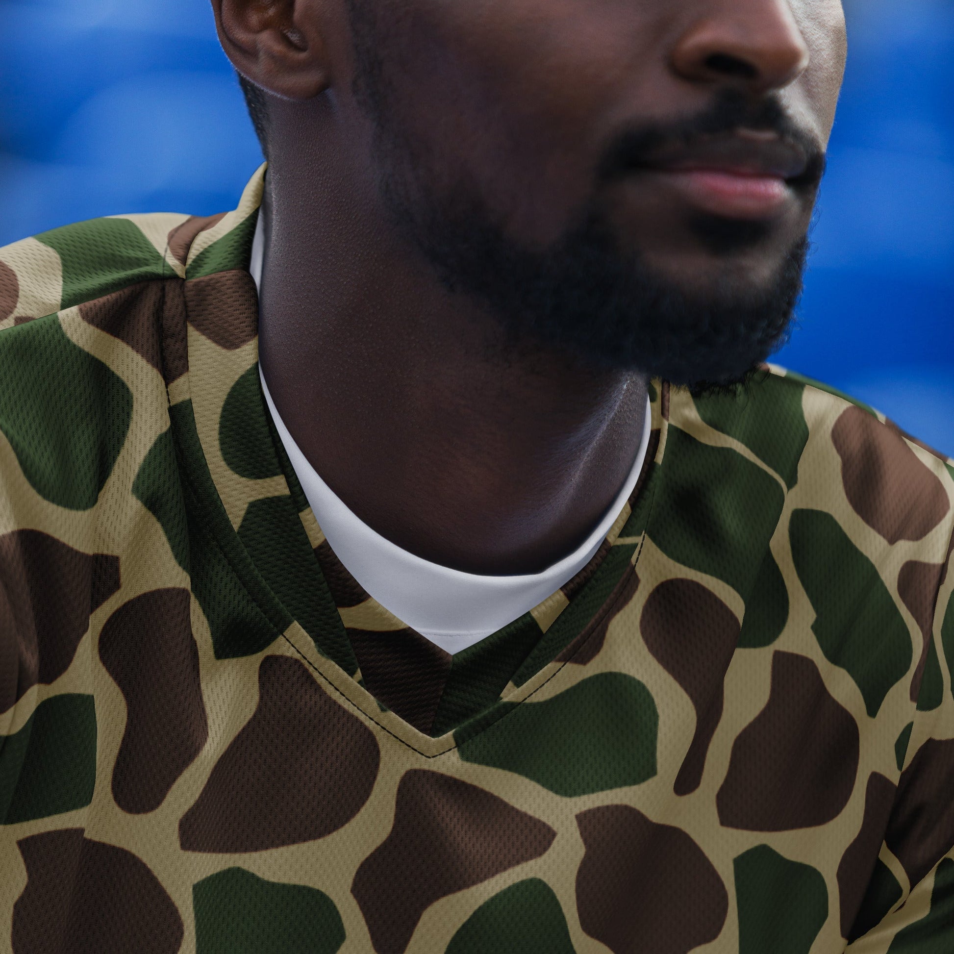 South African Kangwane Giraffe CAMO unisex sports jersey Sports Jerseys