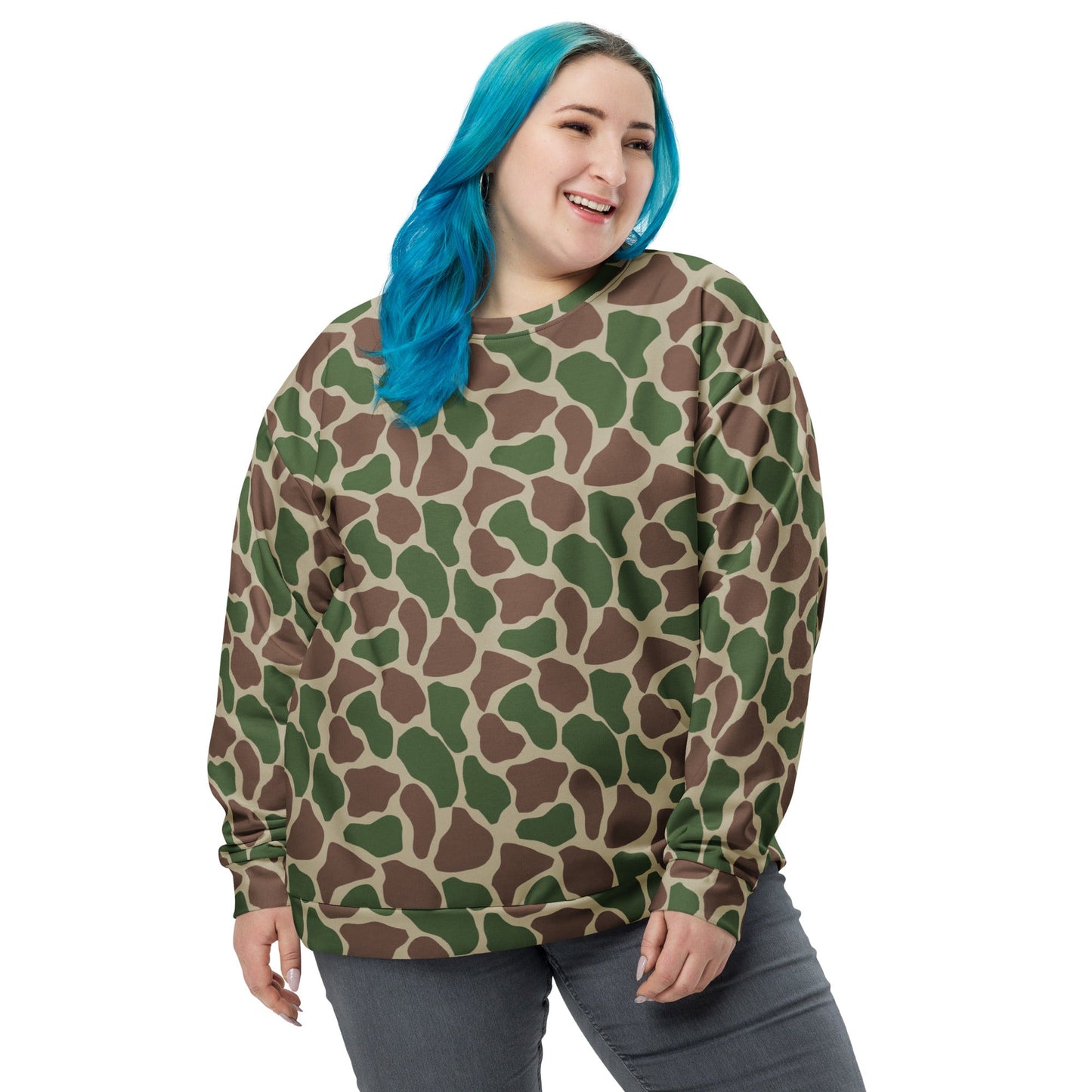 South African Kangwane Giraffe CAMO Unisex Sweatshirt