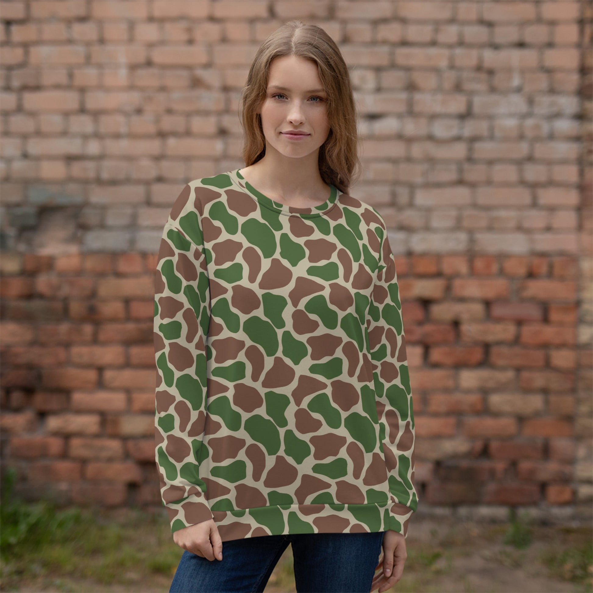 South African Kangwane Giraffe CAMO Unisex Sweatshirt