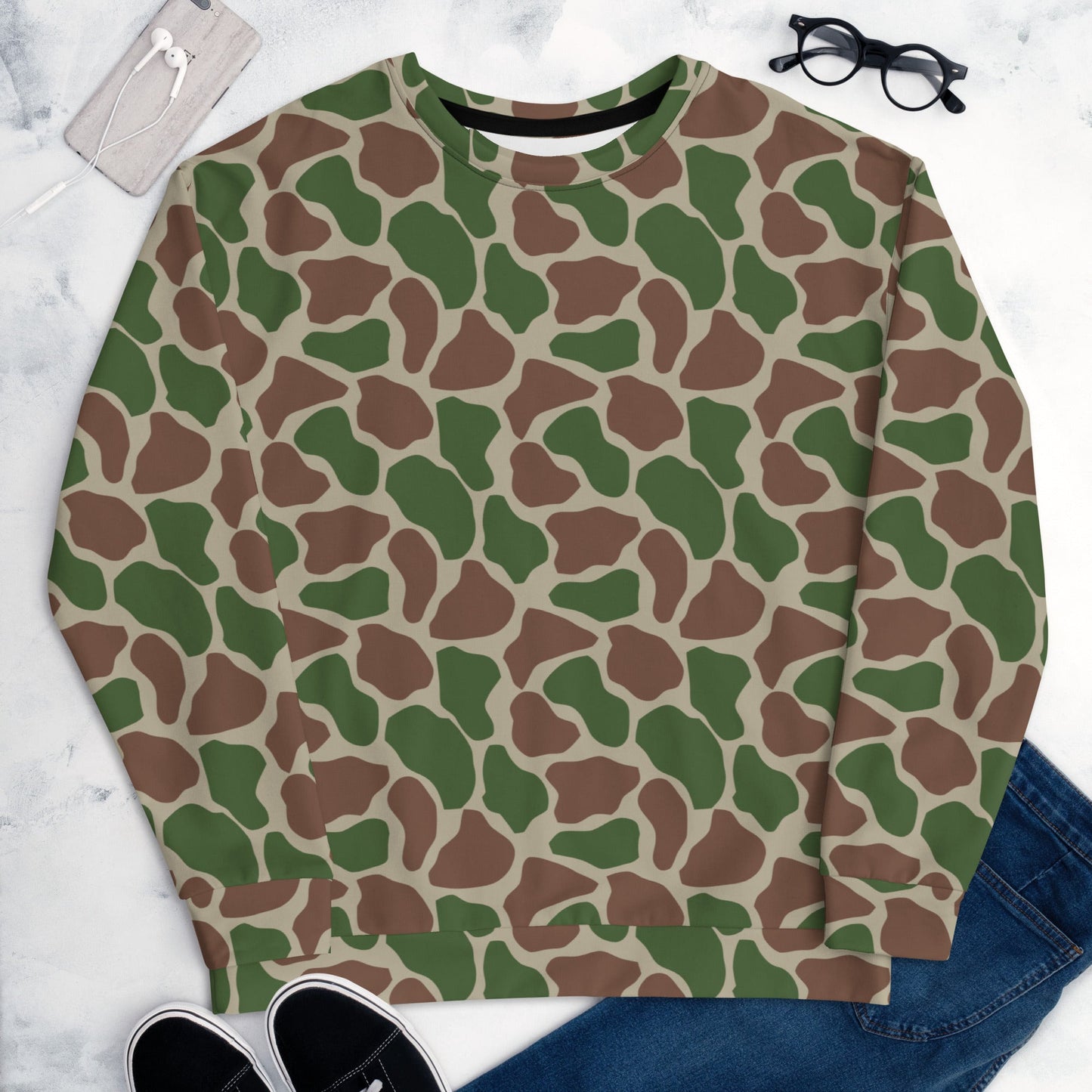 South African Kangwane Giraffe CAMO Unisex Sweatshirt