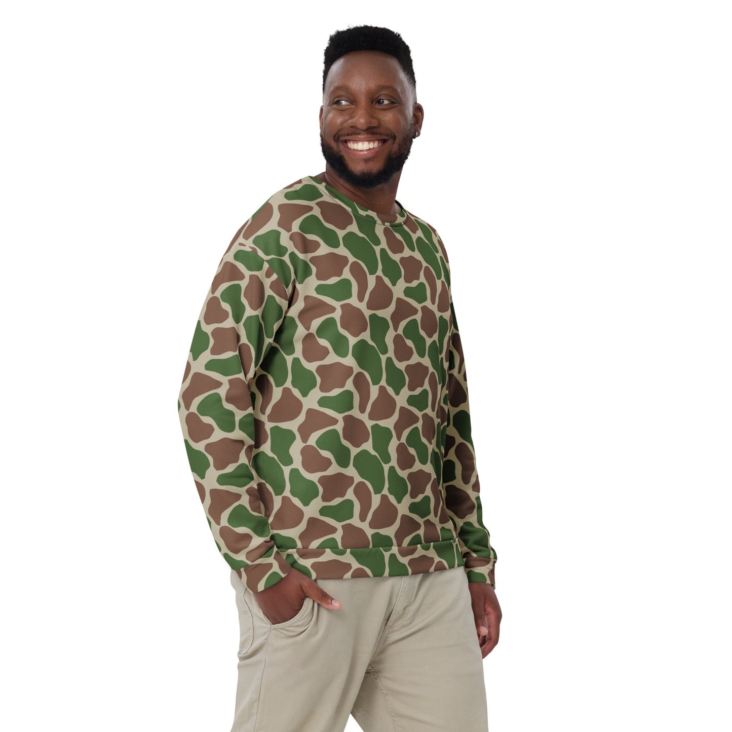South African Kangwane Giraffe CAMO Unisex Sweatshirt