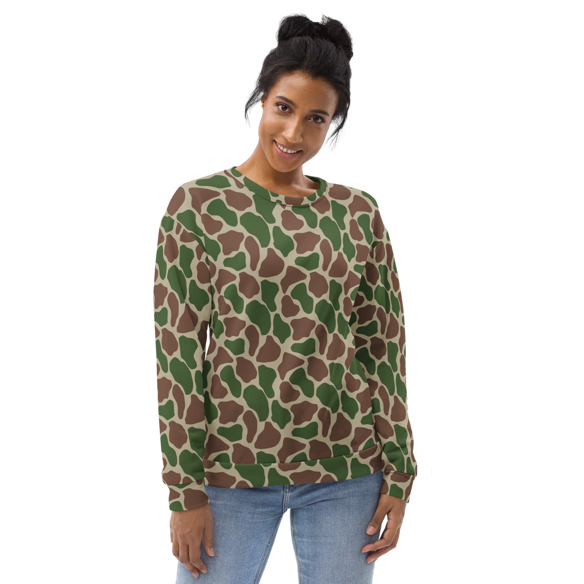 South African Kangwane Giraffe CAMO Unisex Sweatshirt