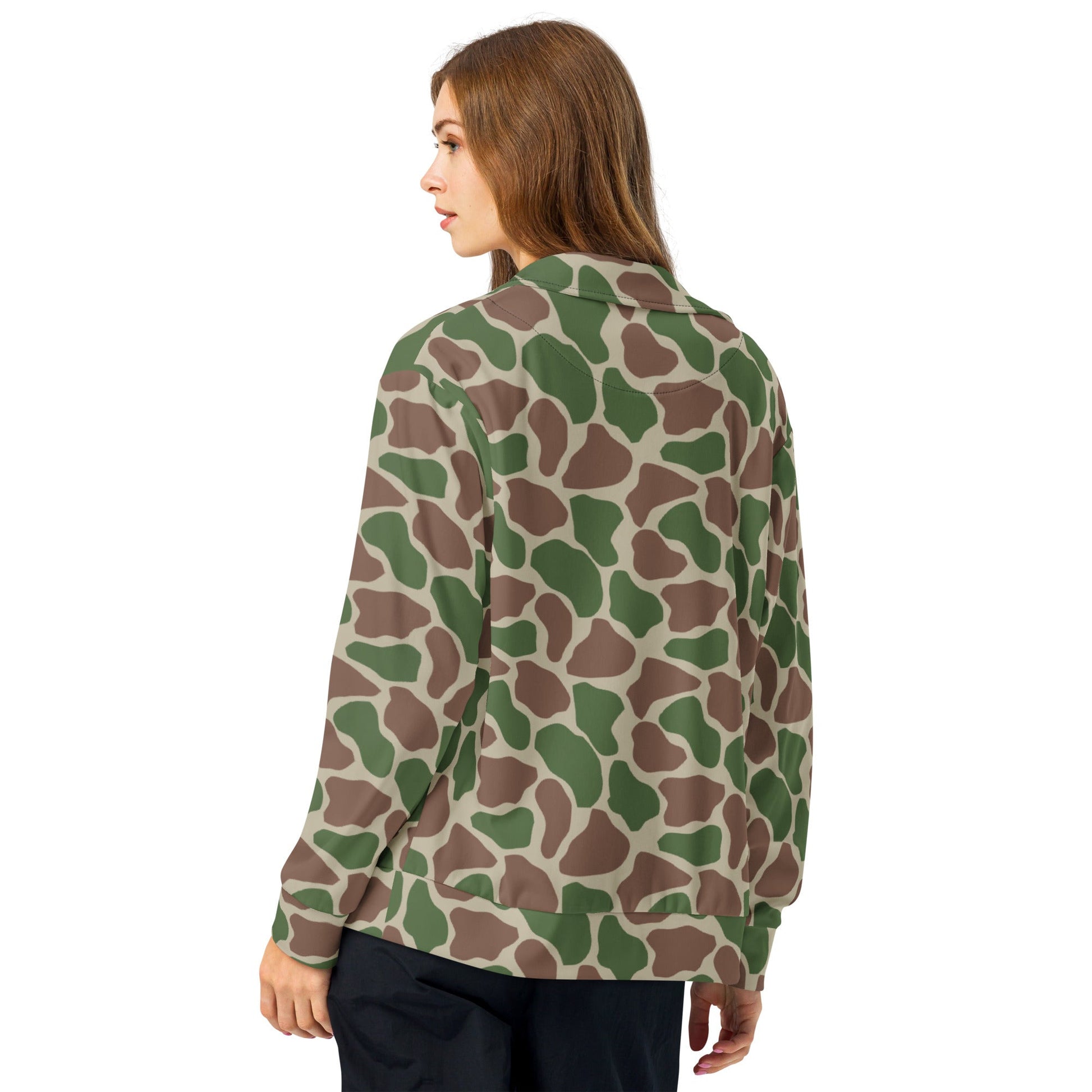 South African Kangwane Giraffe CAMO Unisex track jacket - Track Jackets