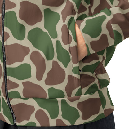 South African Kangwane Giraffe CAMO Unisex track jacket - Track Jackets