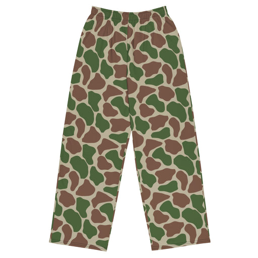Giraffe Kangwane South African CAMO Unisex Wide-Leg Leisure Pants - 2XS - Pant