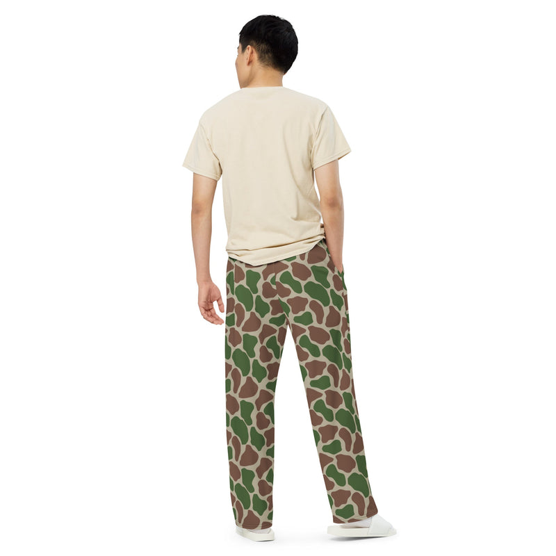 Giraffe Kangwane South African CAMO Unisex Wide-Leg Leisure Pants - Pant