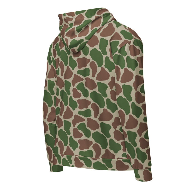Giraffe Kangwane South African CAMO Unisex Zip Hoodie